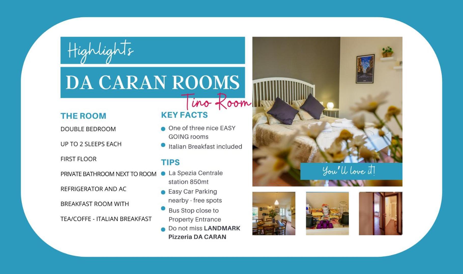 Da Caran Rooms With Ac Λα Σπέτσια Εξωτερικό φωτογραφία