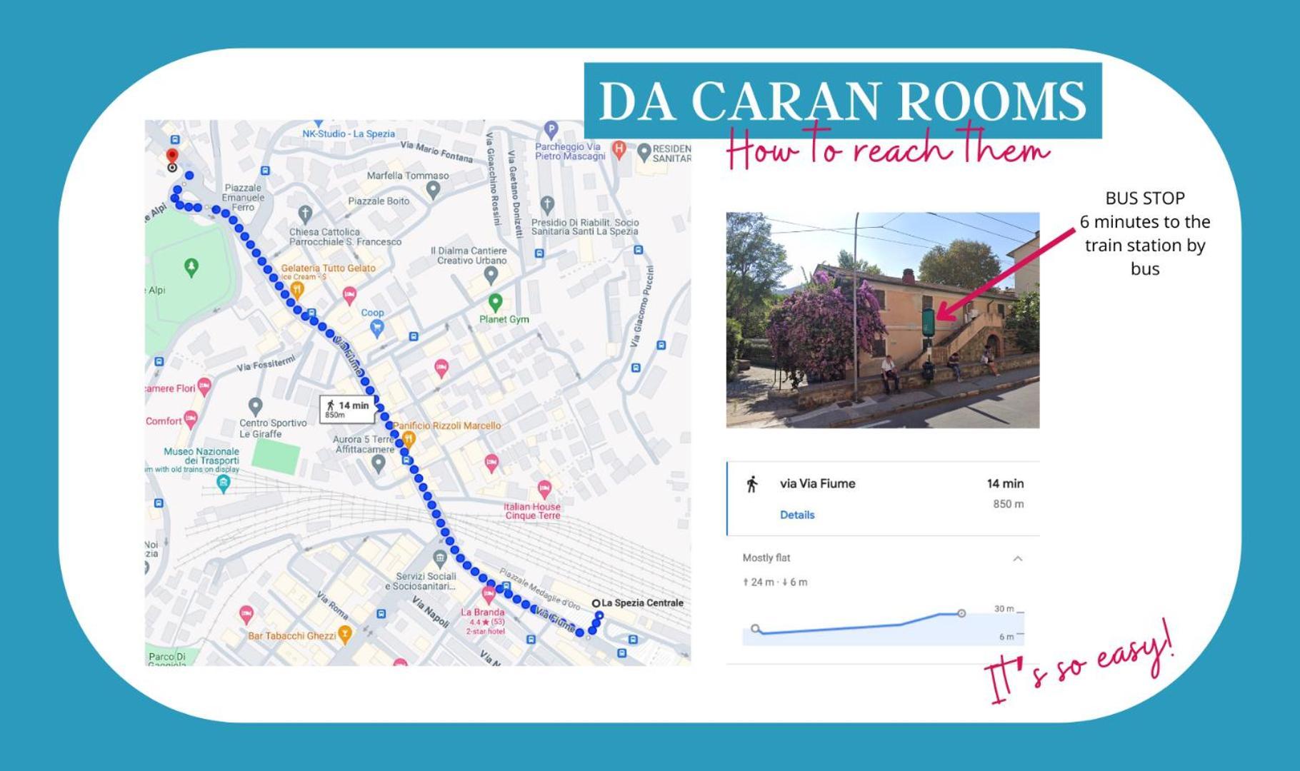 Da Caran Rooms With Ac Λα Σπέτσια Εξωτερικό φωτογραφία